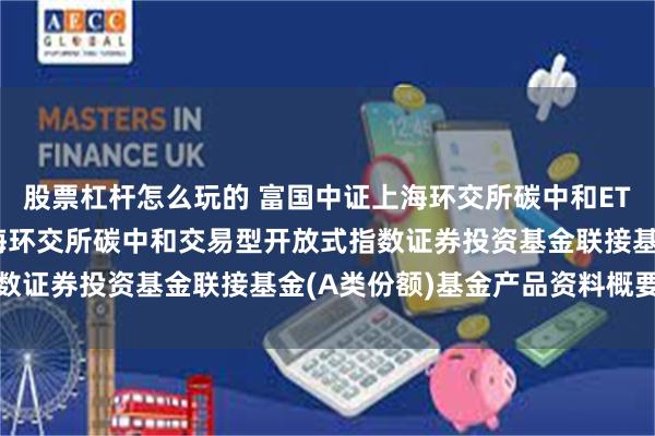 股票杠杆怎么玩的 富国中证上海环交所碳中和ETF联接A: 富国中证上海环交所碳中和交易型开放式指数证券投资基金联接基金(A类份额)基金产品资料概要更新