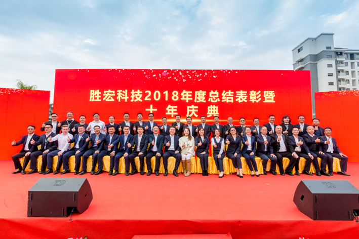 555000jcjc公海科技2018年度总结表彰暨十年庆典圆满结束